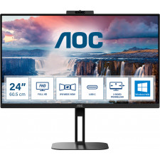 AOC V5 24V5CW 60,5 cm (23.8") 1920 x 1080 pixels Full HD LED Preto