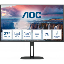 AOC V5 27V5C 68,6 cm (27") 1920 x 1080 pixels Full HD LED Preto