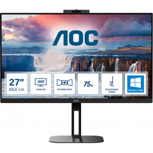 AOC V5 Q27V5CW 68,6 cm (27") 2560 x 1440 pixels Quad HD LED Preto
