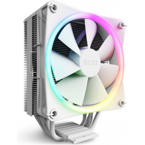 NZXT T120 RGB Processador Arrefecimento a ar 12 cm Branco 1 unidade(s)