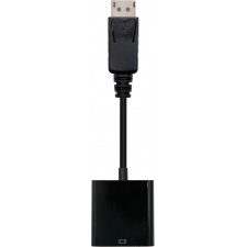 Nanocable 10.16.0602 adaptador de cabo de vídeo 0,15 m DisplayPort VGA (D-Sub) Preto