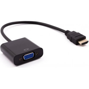 Nilox ADATTATORE HDMI - VGA M H 0,15 m HDMI Type A (Standard) VGA (D-Sub) Preto