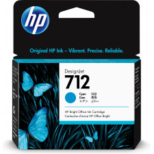 HP Tinteiro ciano DesignJet 712 de 29 ml