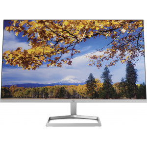 HP M27f 68,6 cm (27") 1920 x 1080 pixels Full HD LCD Preto, Prateado