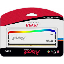 Kingston Technology FURY Beast RGB Special Edition módulo de memória 8 GB 1 x 8 GB DDR4 3600 MHz