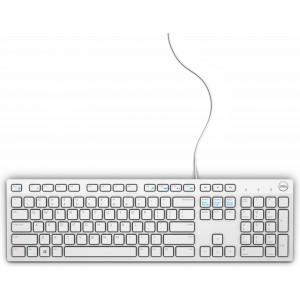 DELL KB216 teclado USB QWERTY Estados Unidos (Internacional) Branco