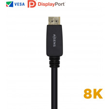 AISENS A149-0433 cabo DisplayPort 3 m Preto