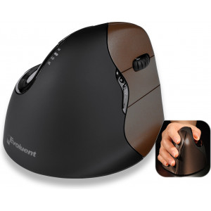 Evoluent VerticalMouse 4 rato Mão direita RF Wireless Ótico