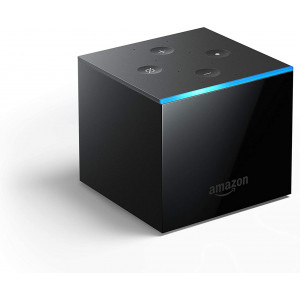 Amazon Fire TV Cube Preto 4K Ultra HD 16 GB 7.1 canais 3840 x 2160 pixels Wi-Fi