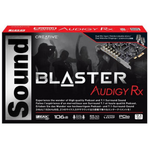 Creative Labs Sound Blaster Audigy Rx Interno 7.1 canais PCI-E