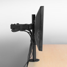 Ewent EW1512 montagem e suporte para monitores 81,3 cm (32") Clamp Preto