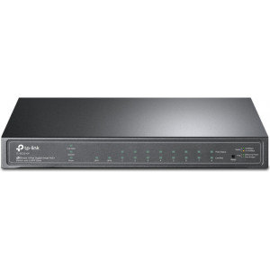 TP-Link TL-SG2210P Gerido L2 Gigabit Ethernet (10 100 1000) Power over Ethernet (PoE) Preto