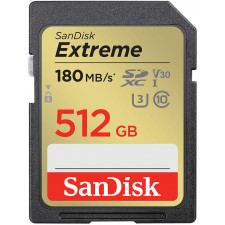 SanDisk Extreme 512 GB SDXC UHS-I Classe 10