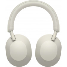 Sony WH-1000XM5 Auscultadores Com fios e sem fios Fita de cabeça Chamadas Música Bluetooth Prateado, Branco