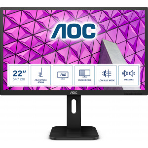 AOC P1 22P1D LED display 54,6 cm (21.5") 1920 x 1080 pixels Full HD Preto