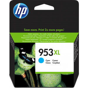 HP Tinteiro original 953XL Ciano de elevado rendimento