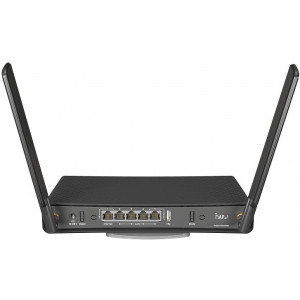 Mikrotik hAP ac³ router sem fios Gigabit Ethernet Dual-band (2,4 GHz   5 GHz) Preto