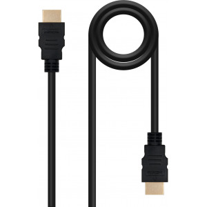 Nanocable 10.15.1702 cabo HDMI 1,8 m HDMI Type A (Standard) Preto