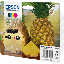 Epson 604 tinteiro 4 unidade(s) Original Rendimento padrão Preto, Ciano, Magenta, Amarelo