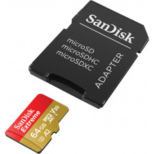 SanDisk Extreme 64 GB MicroSDXC UHS-I Classe 10