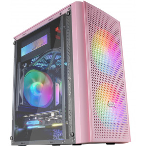 Mars Gaming MC300P caixa para computador Mini Tower Rosa