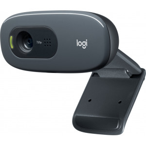 Logitech C270 HD webcam 3 MP 1280 x 720 pixels USB 2.0 Preto