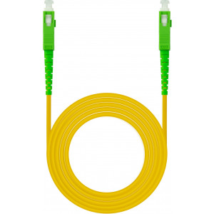 Nanocable 10.20.0001 cabo de fibra ótica 1 m SC APC G.657.A2 Amarelo