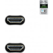 Nanocable 10.15.8102 cabo HDMI 2 m HDMI Type A (Standard) Preto