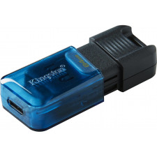 Kingston Technology DataTraveler 80 unidade de memória USB 64 GB USB Type-C 3.2 Gen 1 (3.1 Gen 1) Preto, Azul