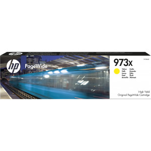 HP Consumível PageWide Original 973X Amarelo de elevado rendimento