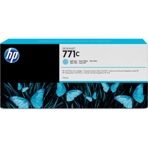 HP Tinteiro DesignJet 771C Ciano Claro de 775 ml