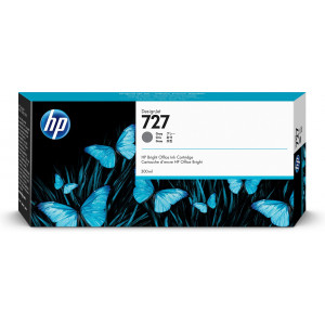 HP Tinteiro DesignJet 727 Cinzento de 300 ml