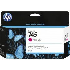 HP 745 130-ml DesignJet Magenta Ink Cartridge