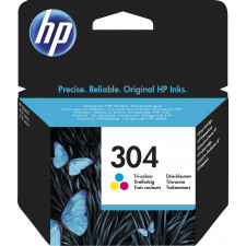 HP Tinteiro original 304 Tricolor