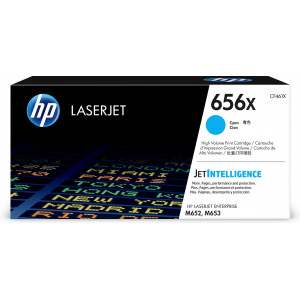 HP Toner LaserJet Original 656X Ciano de elevado rendimento