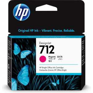 HP Tinteiro magenta DesignJet 712 de 29 ml