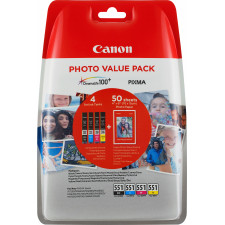 Canon 6508B005 tinteiro 4 unidade(s) Original Rendimento padrão Preto, Ciano, Amarelo, Magenta