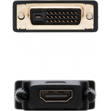 Nanocable 10.15.0700 adaptador para cabos DVI 24+1 HDMI Preto