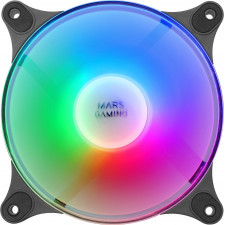 Mars Gaming MFDUO Sistema de Arrefecimento de Computador Caixa de computador Ventoinha 12 cm Preto