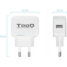 TooQ TQWC-1S01WT carregador de dispositivos móveis Branco Interior