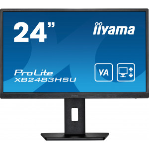 iiyama ProLite XB2483HSU-B5 LED display 60,5 cm (23.8") 1920 x 1080 pixels Full HD Preto