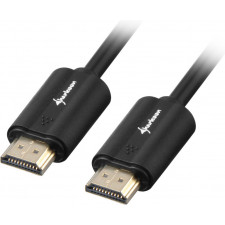 Sharkoon HDMI HDMI 4K, 5m cabo HDMI HDMI Type A (Standard) Preto