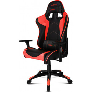 DRIFT DR300 Cadeira de jogos para PC Assento acolchoado Preto, Vermelho