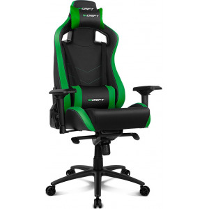 DRIFT DR500 Cadeira de jogos para PC Assento estofado e alcochoado Preto, Verde