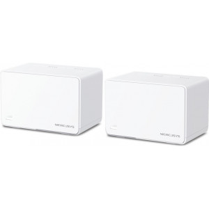 Mercusys Halo H80X(2-pack) Dual-band (2,4 GHz   5 GHz) Wi-Fi 6 (802.11ax) Branco 3 Interno