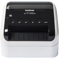 Brother QL-1110NWBC impressora de etiquetas Acionamento térmico direto 300 x 300 DPI Com fios e sem fios DK