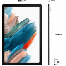 Samsung Galaxy Tab A8 SM-X200 32 GB 26,7 cm (10.5") Tigre 3 GB Wi-Fi 5 (802.11ac) Android 11 Prateado