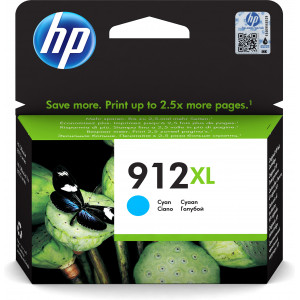 HP Tinteiro Original 912XL Ciano de elevado rendimento