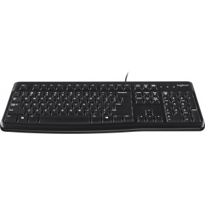 Logitech Keyboard K120 for Business teclado USB QWERTY Estados Unidos (Internacional) Preto