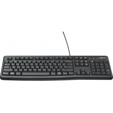 Logitech Keyboard K120 for Business teclado USB QWERTY Estados Unidos (Internacional) Preto